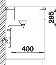 BLANCO DIVON II 45 S-IF
