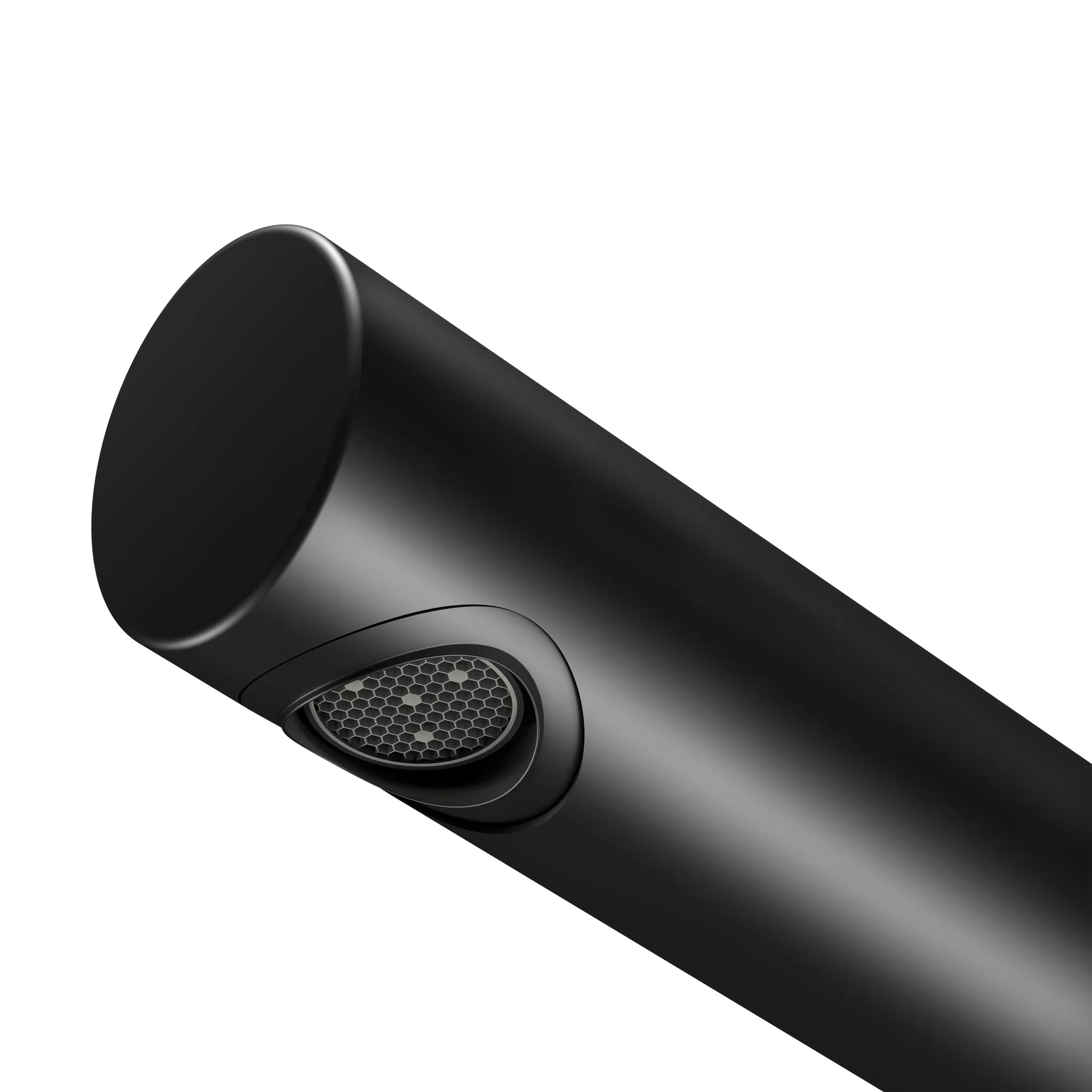 IXMO 59516371101 Einhebel-Waschtischmischer UP Wandmontage, rund Ausladung 219 mm schwarz