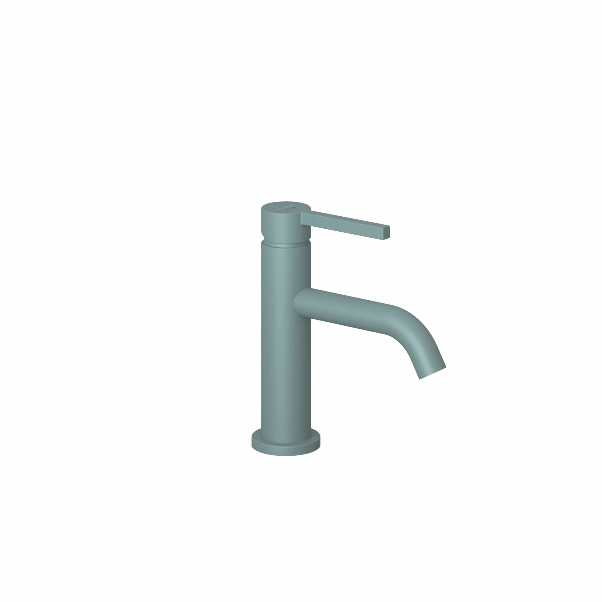 Kludi NOVA FONTE Pura Waschtisch-Einhandmischer 75 DN 15, O3 Matt Teal Blue, geschlossener Metallhebel, DVGW-zugelassen Kludi NOVA FONTE Pura Waschtisch-Einhandmischer 75 DN 15, O3 Matt Teal Blue, geschlossener Metallhebel, DVGW-zugelassen