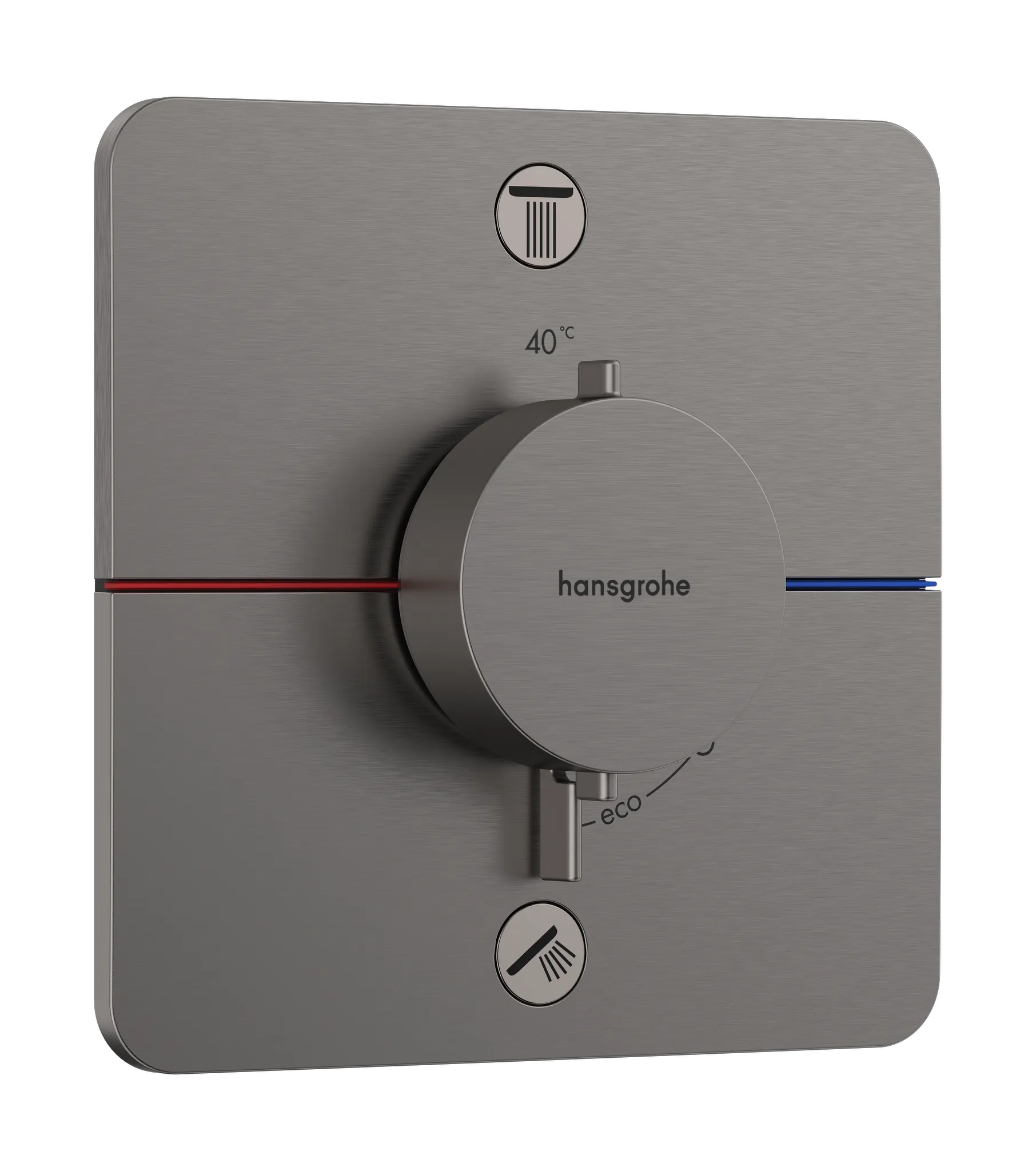 ShowerSelect Comfort Q Thermostat Unterputz für 2 Verbraucher mit integrierter Sicherungskombination nach EN1717 Chrom ShowerSelect Comfort Q Thermostat Unterputz für 2 Verbraucher mit integrierter Sicherungskombination nach EN1717 Chrom