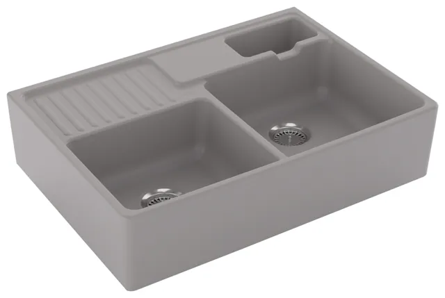 Villeroy & Boch Küchenspülbecken „Spülstein“ 895 × 630 × 220 mm in Fossil