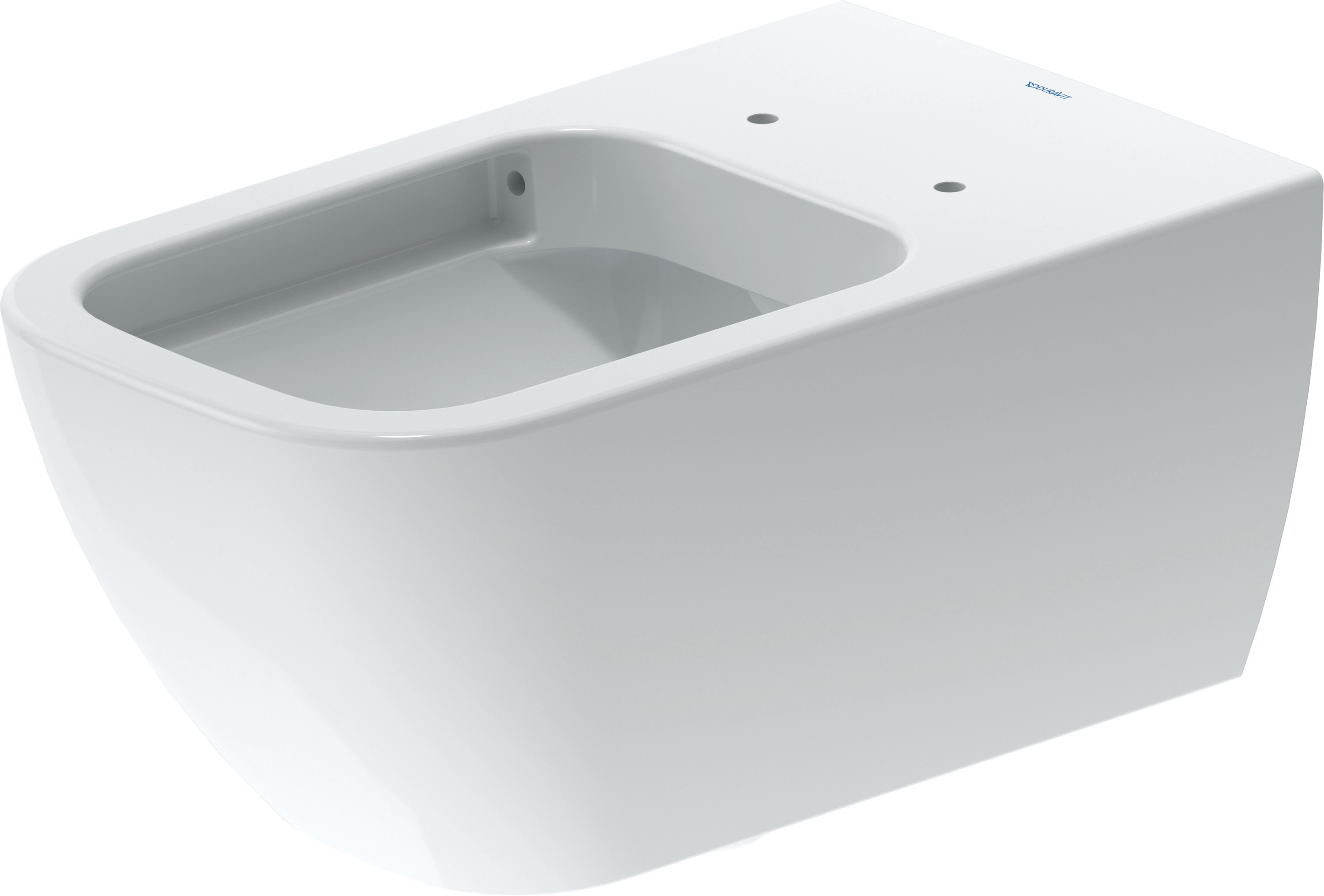 Wand-WC Happy D.2 620 mm Tiefspüler, rimless, Durafix, weiß