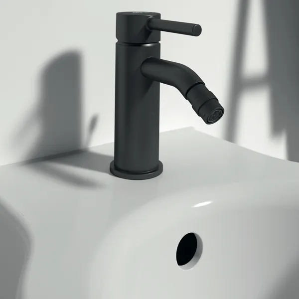 Bidetarmatur Ceraline, mit Ablaufgarnitur, Ausladung 106mm, Chrom Bidetarmatur Ceraline, mit Ablaufgarnitur, Ausladung 106mm, Chrom