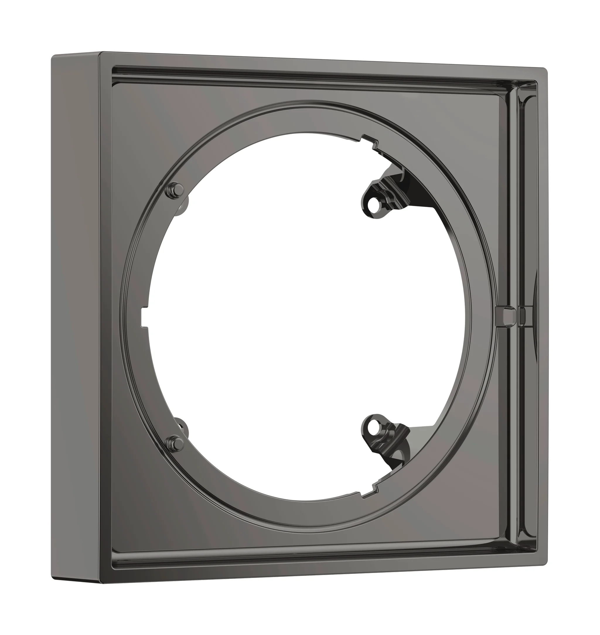 Hansgrohe AXOR ShowerSelect ID Verlängerungsrosette eckig 22 mm, Polished Black Chrome Hansgrohe AXOR ShowerSelect ID Verlängerungsrosette eckig 22 mm, Polished Black Chrome