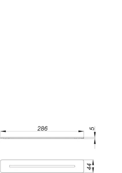 Abdeckung CeraFloor Select, Edelstahl matt Abdeckung CeraFloor Select, Edelstahl matt