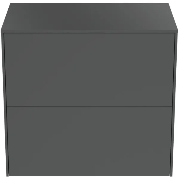 Ideal Standard Waschtischunterschrank Conca, 2 Auszüge, anthrazit