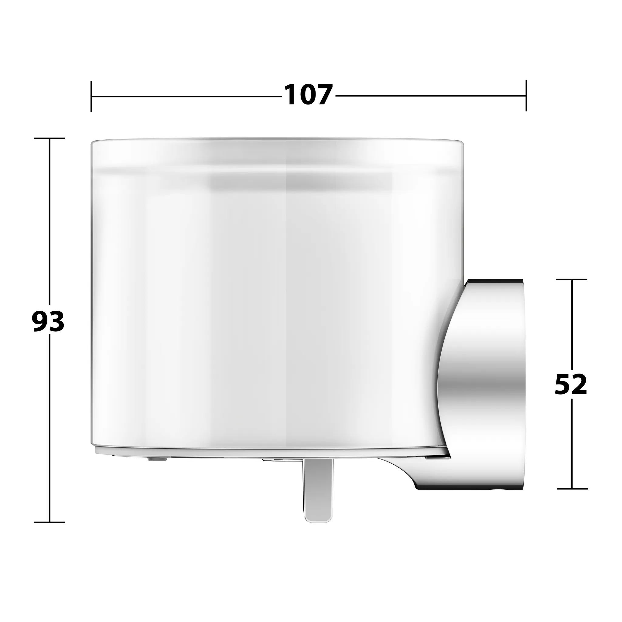 REVA 12852019000 Lotionspender mit Halter und Pumpe verchromt REVA 12852019000 Lotionspender mit Halter und Pumpe verchromt