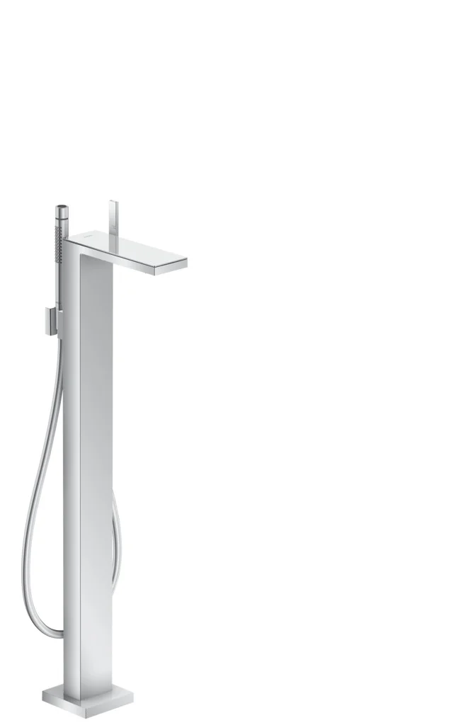 Hansgrohe AXOR MyEdition Einhebel-Wannenmischer bodenstehend, Chrom, Ausladung 196 mm