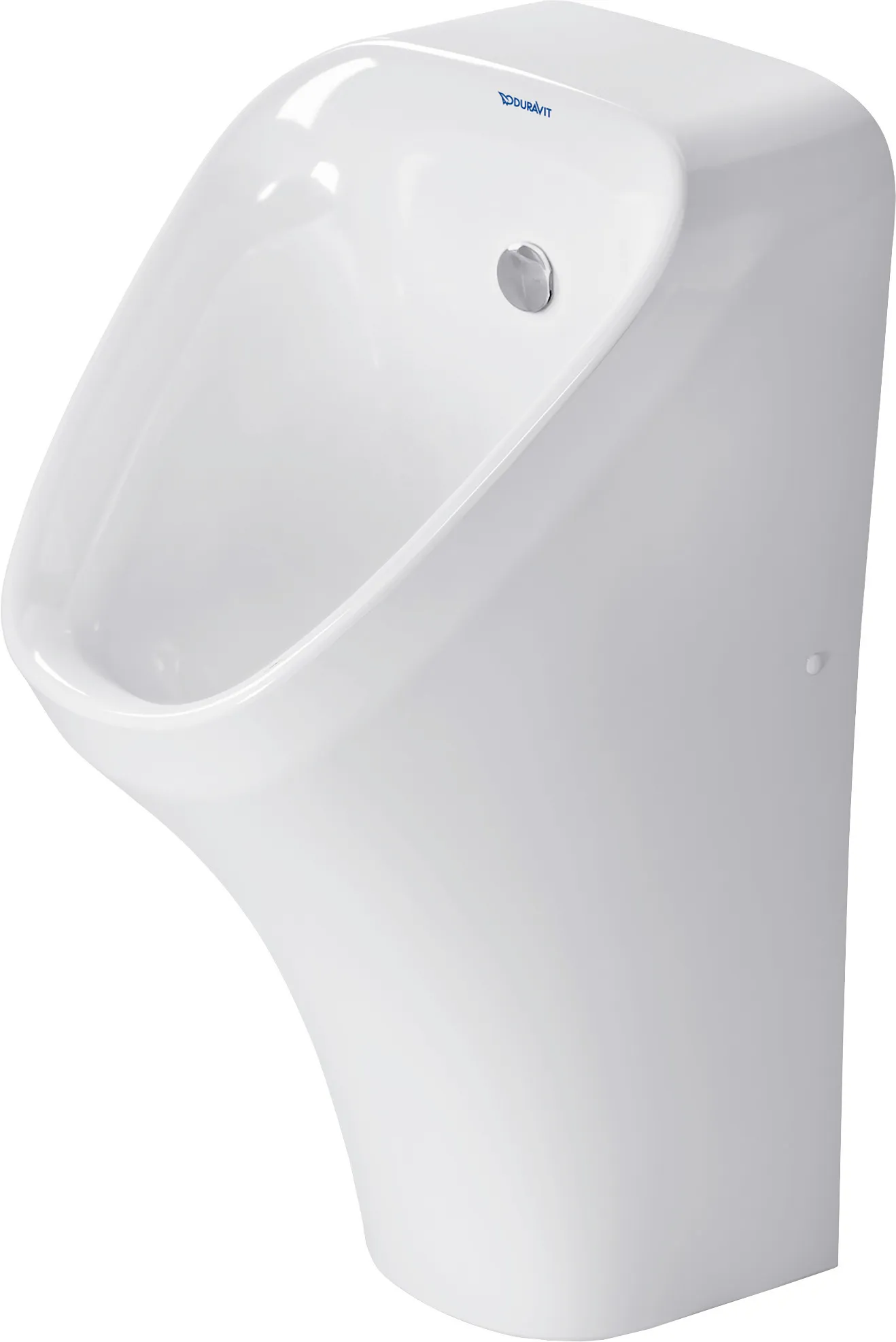 Urinal DuraStyle, Zulauf von hinten rimless, ohne Fliege, weiß, HYG