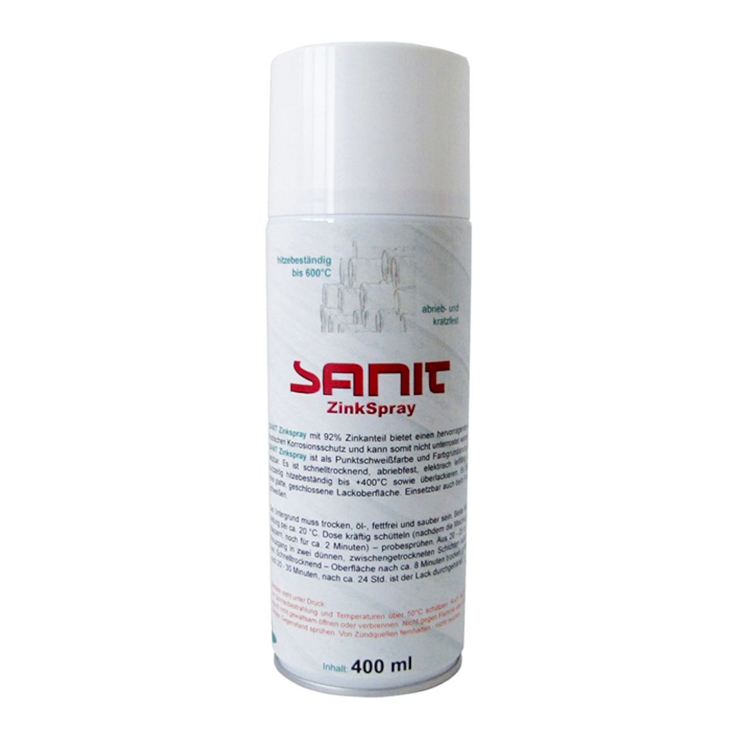 Sanit Chemie ZinkSpray (0,4 Liter) Sanit Chemie ZinkSpray (0,4 Liter)