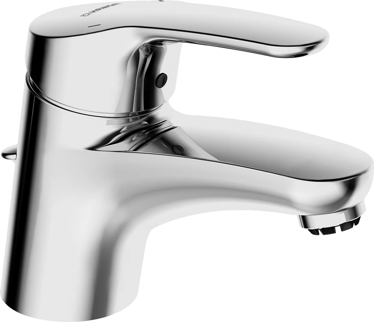 HansaMIX Waschtischarmatur Hansamix neu Einhebelmischer Kupferrohr Chrom HansaMIX Waschtischarmatur Hansamix neu Einhebelmischer Kupferrohr Chrom