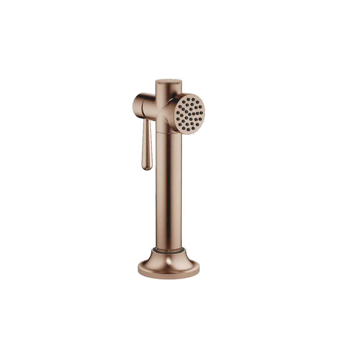 Dornbracht Spülbrausegarnitur VAIA Bronze gebürstet, Armaturenhöhe 171 mm, Bohrungsdurchmesser 32 mm, Brauseschlauch 1500 mm, automatischer Umschalter Auslauf/Brause