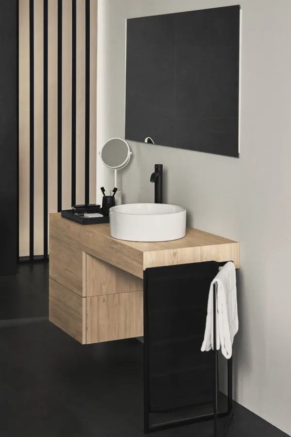 Ideal Standard Waschtischarmatur Ceraline BC269XG Silk Black, verlängerter Sockel Ideal Standard Waschtischarmatur Ceraline BC269XG Silk Black, verlängerter Sockel