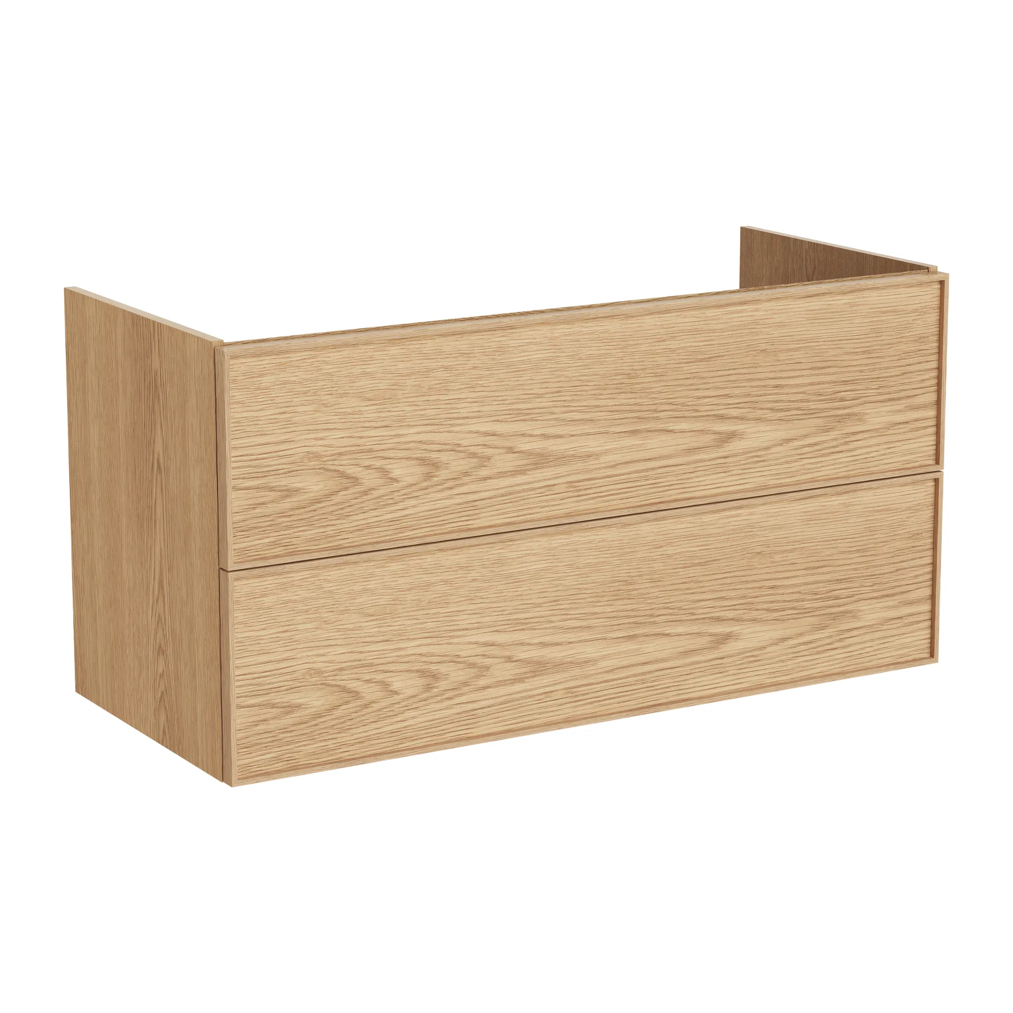 VitrA New Metropole Edge Waschtischunterschrank 118 x 52 x 60 cm, Eiche Hell VitrA New Metropole Edge Waschtischunterschrank 118 x 52 x 60 cm, Eiche Hell