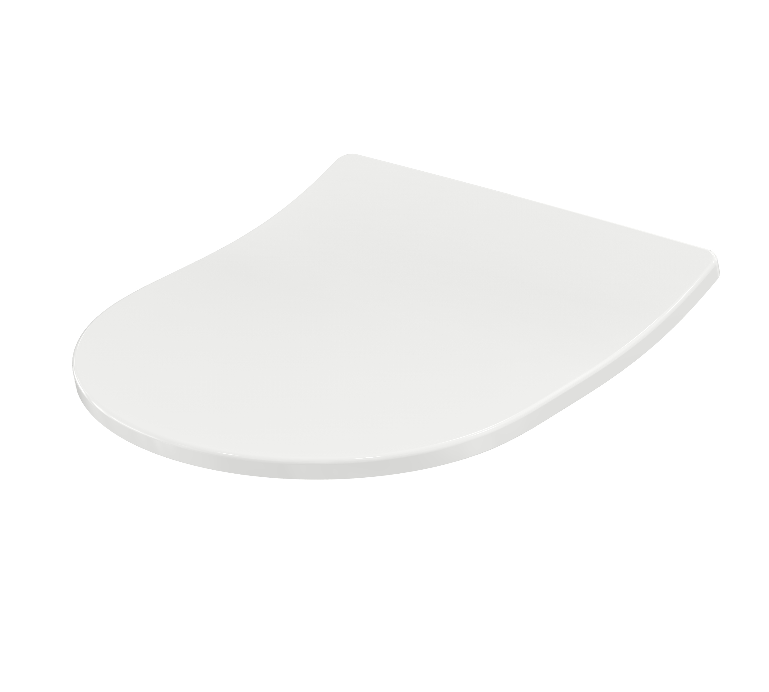 Toto WC-Sitz extra flach 394 × 493 × 68 mm in weiß Toto WC-Sitz extra flach 394 × 493 × 68 mm in weiß