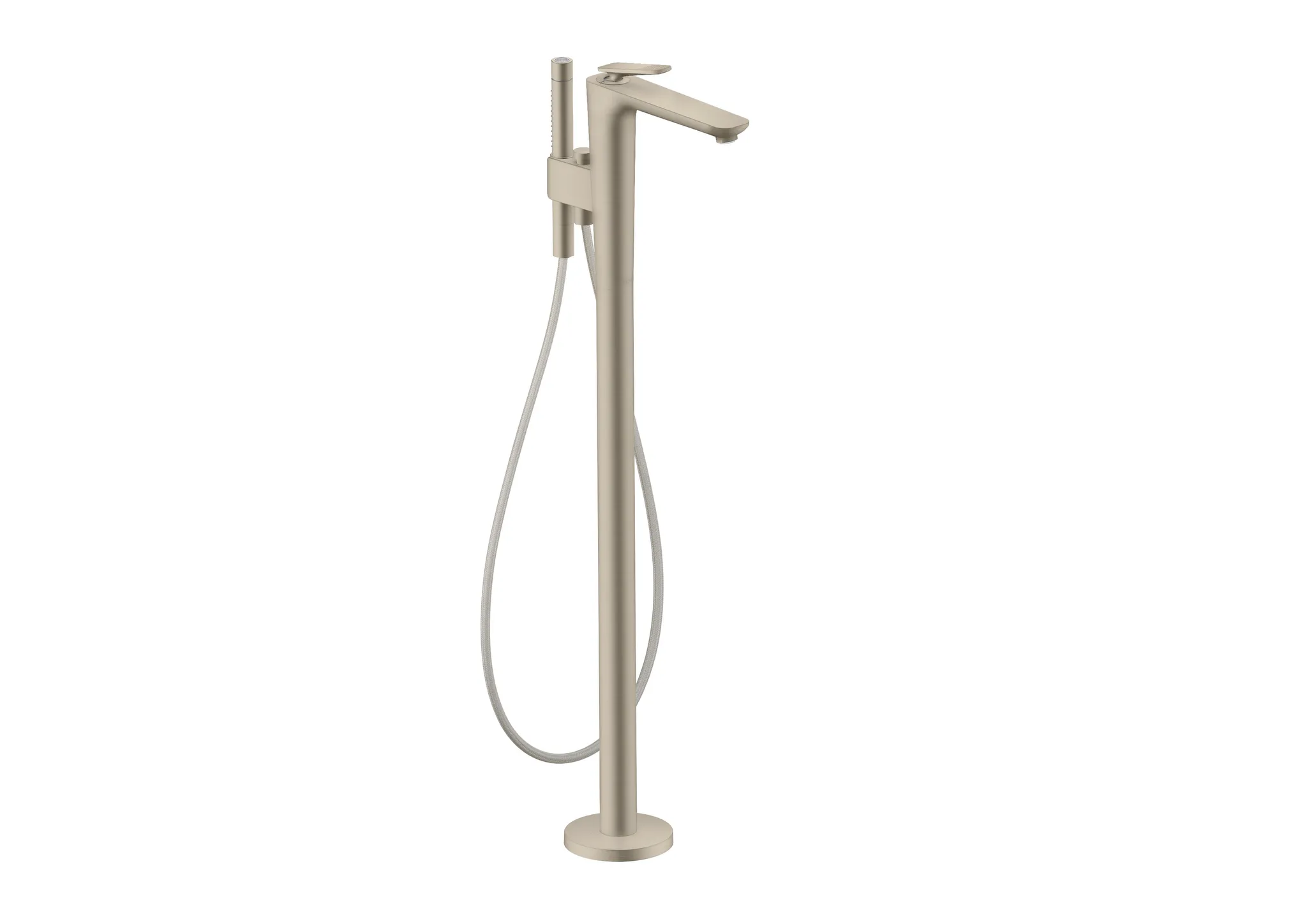 Hansgrohe Unterputz-Armatur „Axor Citterio C“ Ausladung 0 mm in Brushed Nickel
