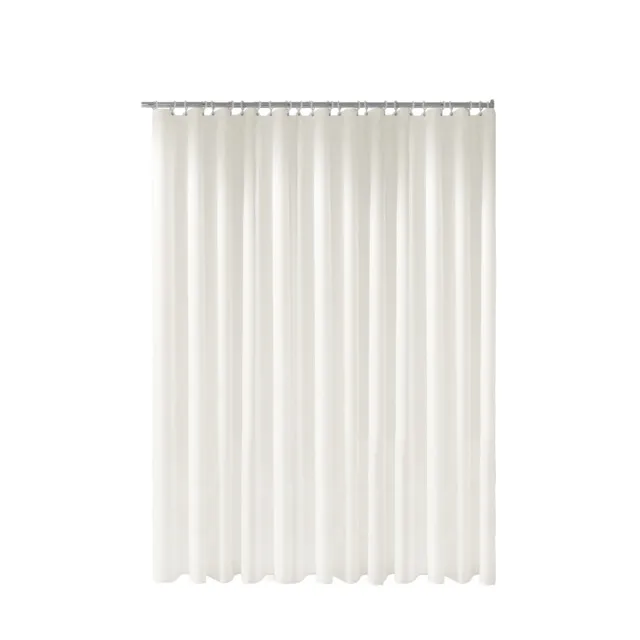 Plan 14944000420 Duschvorhang Plan Flame CS 2000 x 2000 mm wollweiß