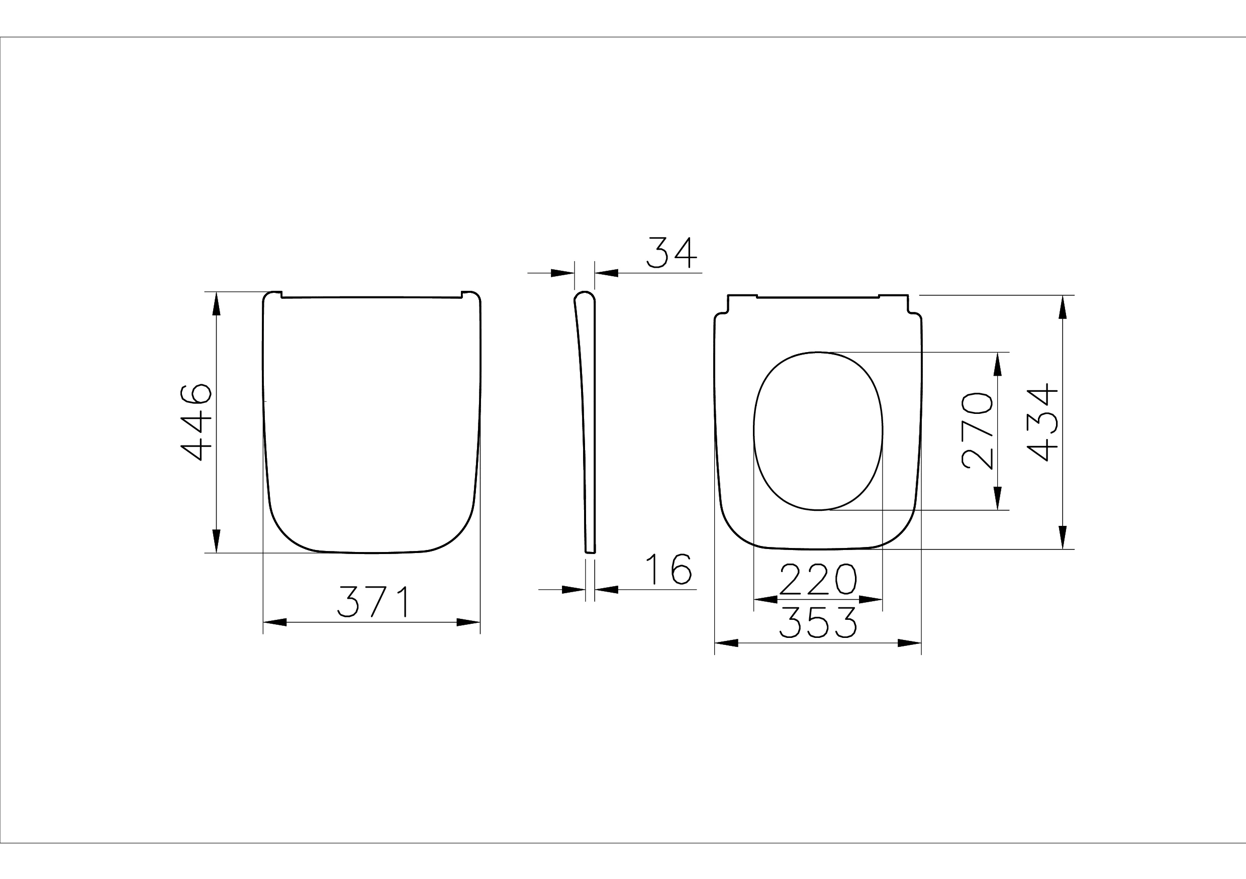 Universal Square WC-Sitz Superslim Wrap mit Absenkautomatik und Schnellverschluss Duroplast Edelweiß Universal Square WC-Sitz Superslim Wrap mit Absenkautomatik und Schnellverschluss Duroplast Edelweiß