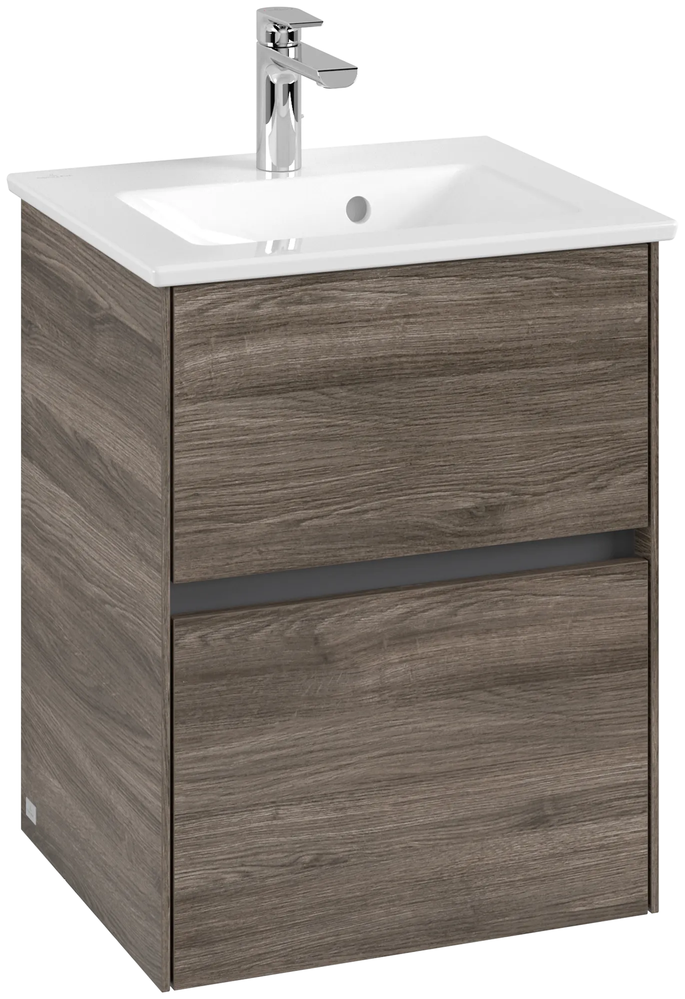 Villeroy & Boch Collaro Waschbeckenunterschrank C14100, 472x610x404mm, Stone Oak