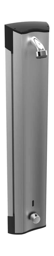 HansaELECTRA Duschpaneel HansaELECTRA 6415 6 V DN15 Aluminium/Chrom