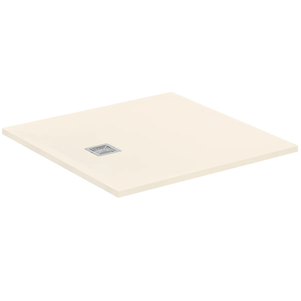 Ideal Standard Quadrat-Brausewanne Ultra Flat S + Sandstein 1000x1000 mm Ablauf 25 cm Mitte/Seite Ideal Standard Quadrat-Brausewanne Ultra Flat S + Sandstein 1000x1000 mm Ablauf 25 cm Mitte/Seite