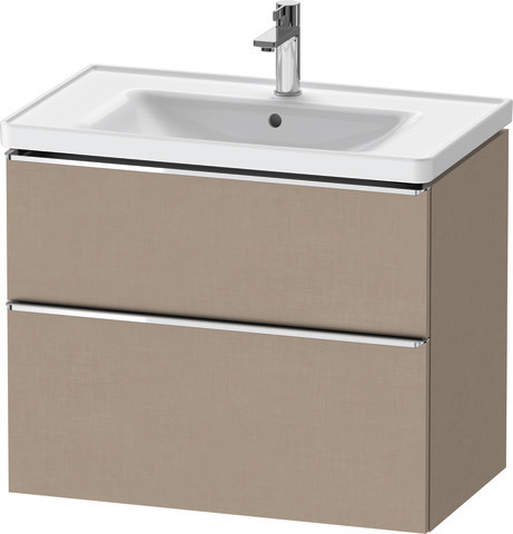 Duravit Waschtischunterschrank wandhängend „D-Neo“ 78,4 × 62,5 × 45,2 cm