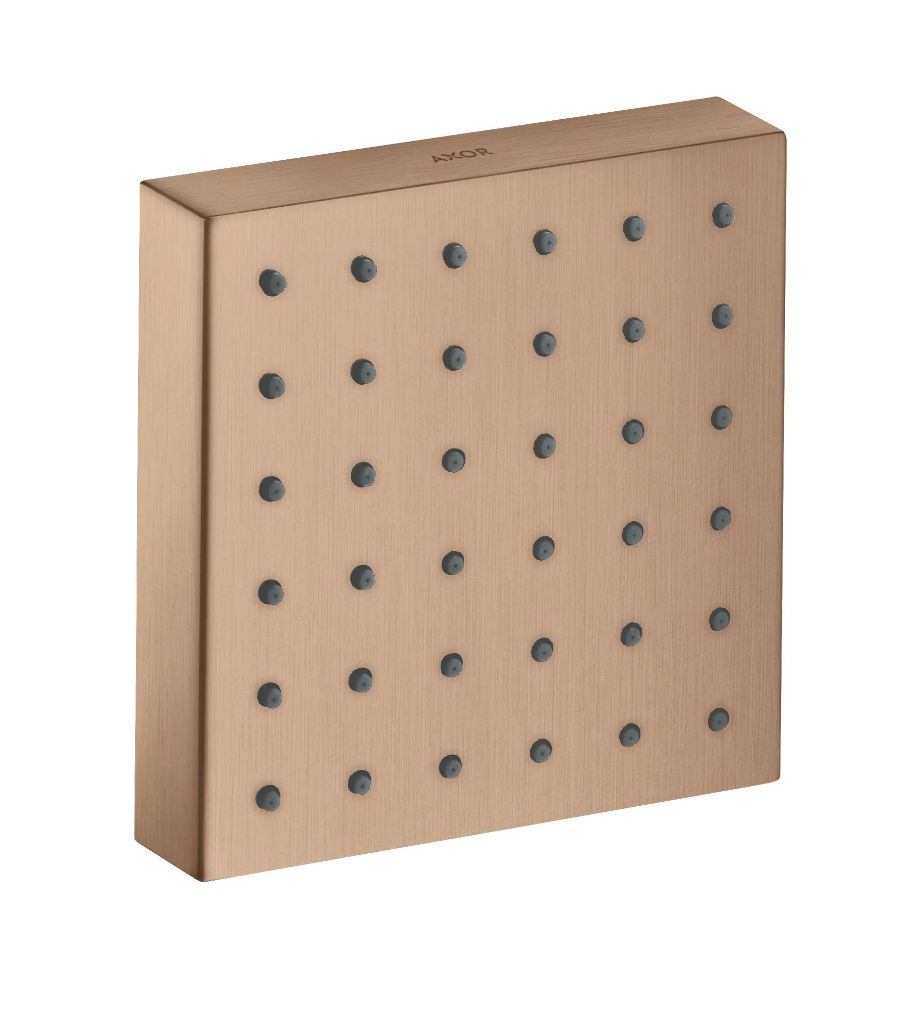 Hansgrohe AXOR ShowerSolutions Brausemodul 120/120 Unterputz eckig, Brushed Red Gold Hansgrohe AXOR ShowerSolutions Brausemodul 120/120 Unterputz eckig, Brushed Red Gold
