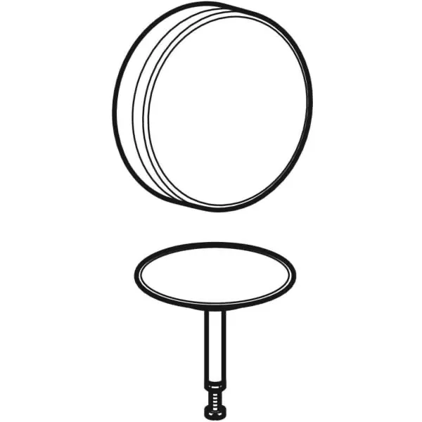 Geberit Badewannenablauf mit Drehbetätigung Fertigbauset Modell 150300141 in schwarz matt Geberit Badewannenablauf mit Drehbetätigung Fertigbauset Modell 150300141 in schwarz matt