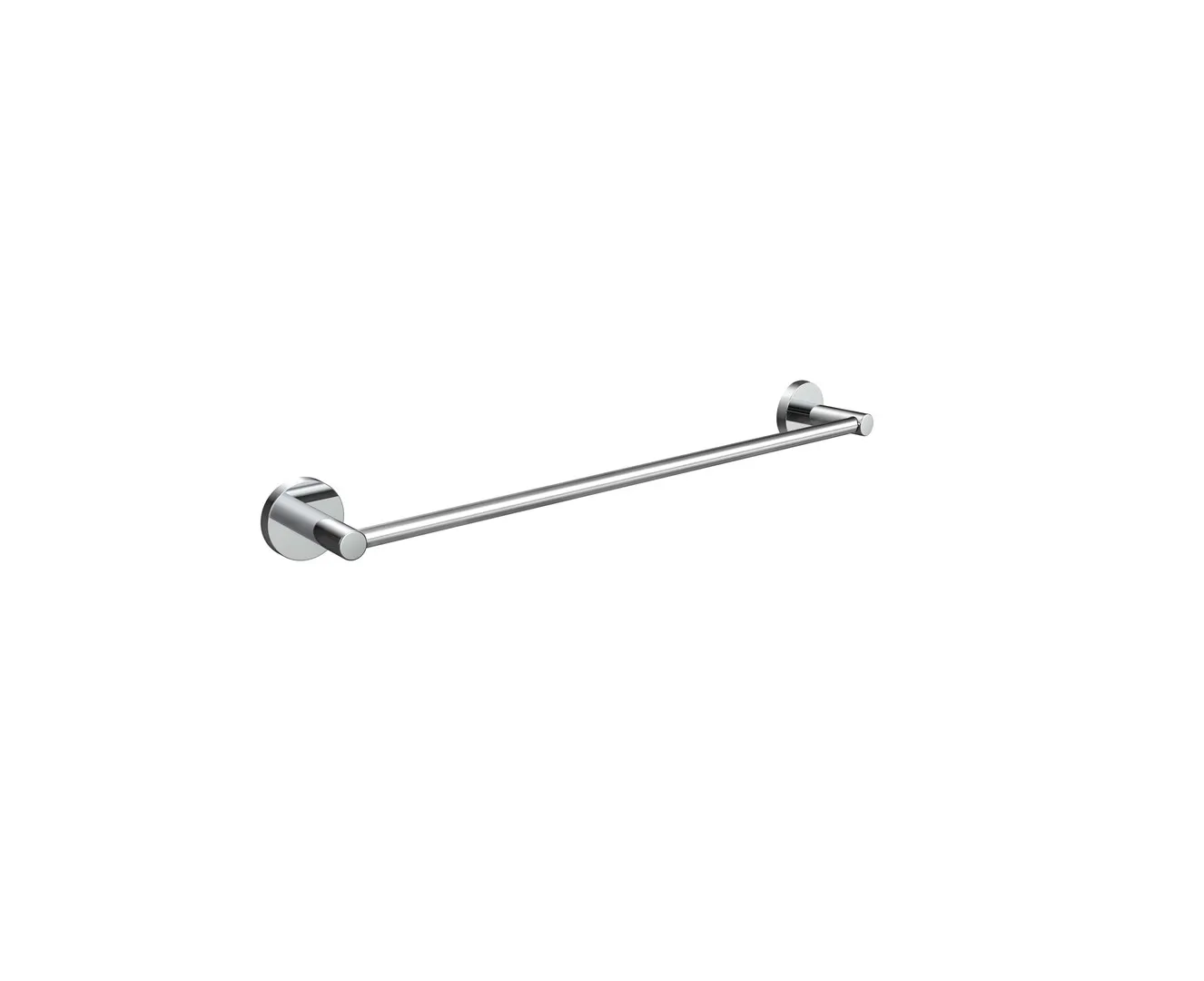 round Badetuchhalter500 mm, chrom, Objekt