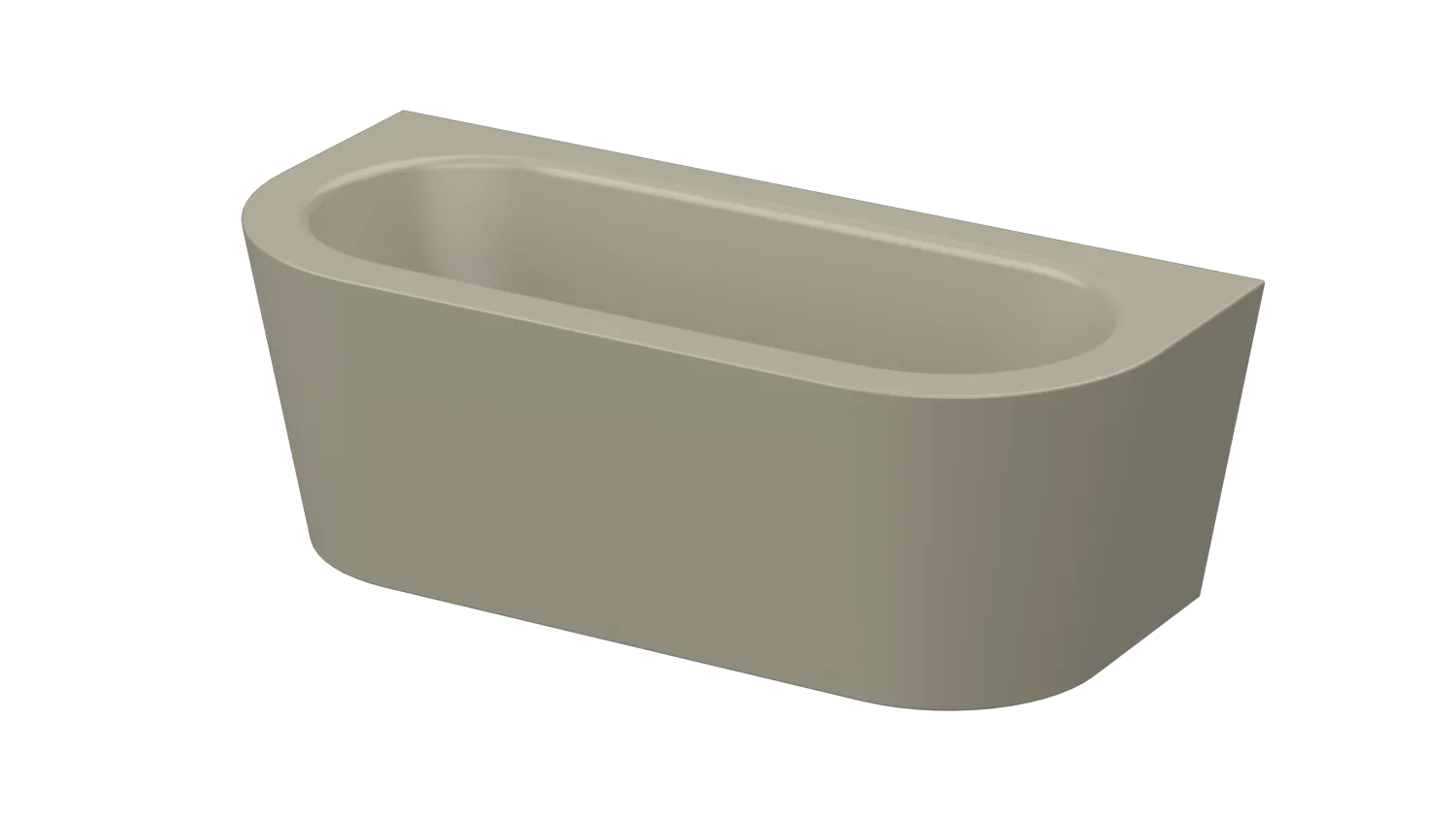 Bette rechteck Badewanne „BetteStarlet I Silhouette“ 165 × 75 cm in Cashmere