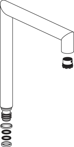 Auslauf Einhebelmischer „System-Armaturen“ Auslauf Einhebelmischer „System-Armaturen“