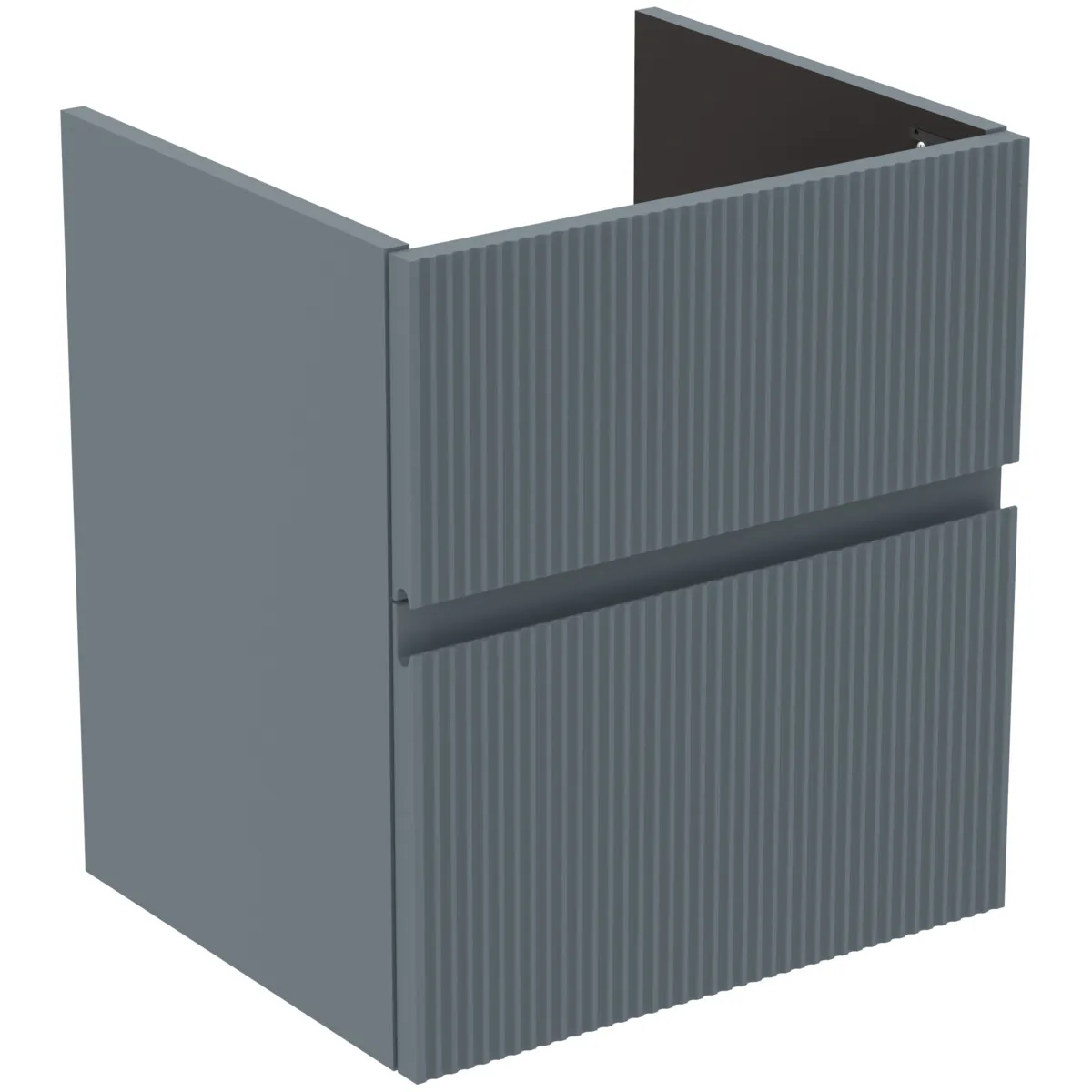 Ideal Standard Waschtischunterschrank Finesse Aschblau matt 480x409x540 mm 2 Schubladen Softclose Wandhängend Ideal Standard Waschtischunterschrank Finesse Aschblau matt 480x409x540 mm 2 Schubladen Softclose Wandhängend