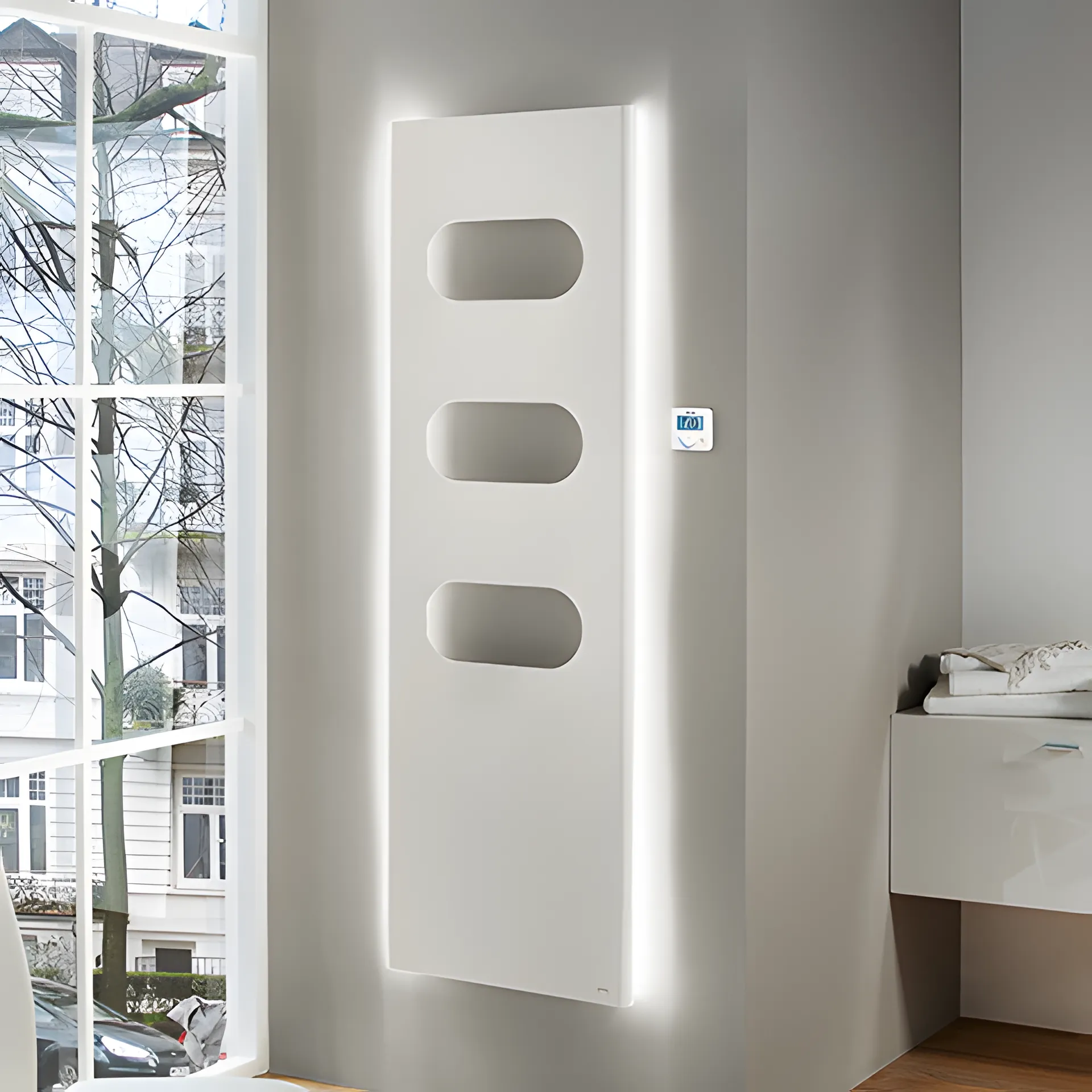 BEMM Design-Elektroheizkörper „Plawa Spa Soft E“ 60 × 200 cm in Nachtblau perlmatt BEMM Design-Elektroheizkörper „Plawa Spa Soft E“ 60 × 200 cm in Nachtblau perlmatt