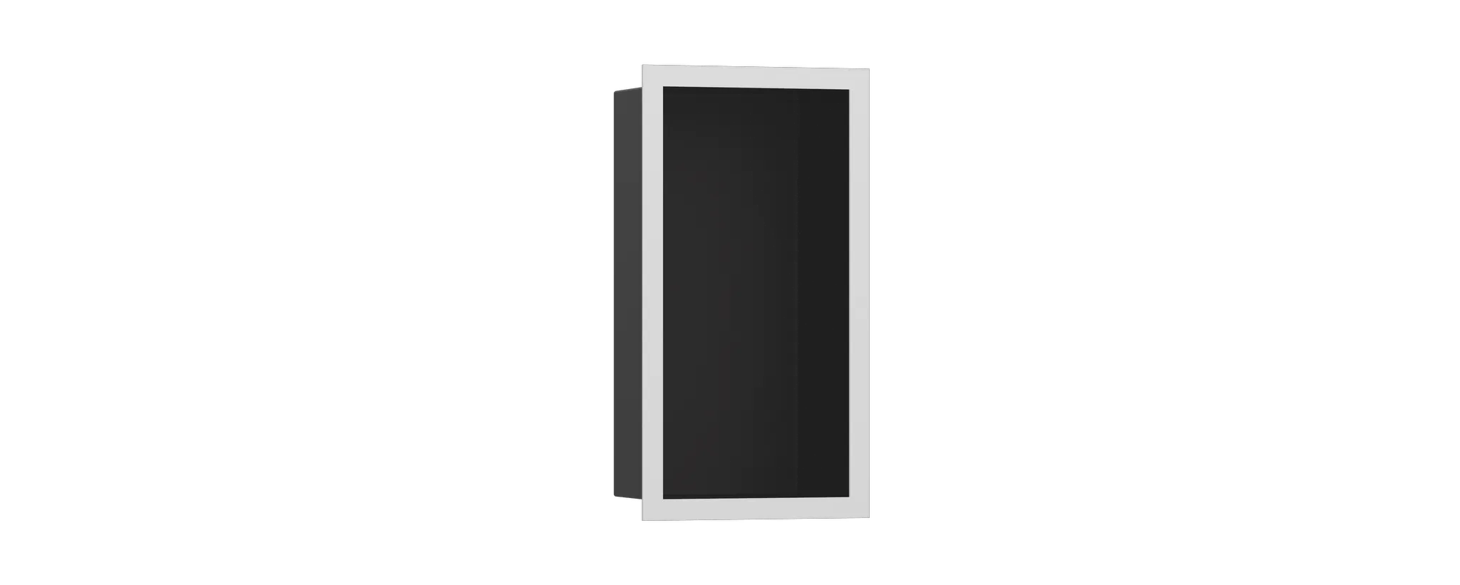 Hansgrohe XtraStoris Individual Wandnische Mattschwarz mit Designrahmen