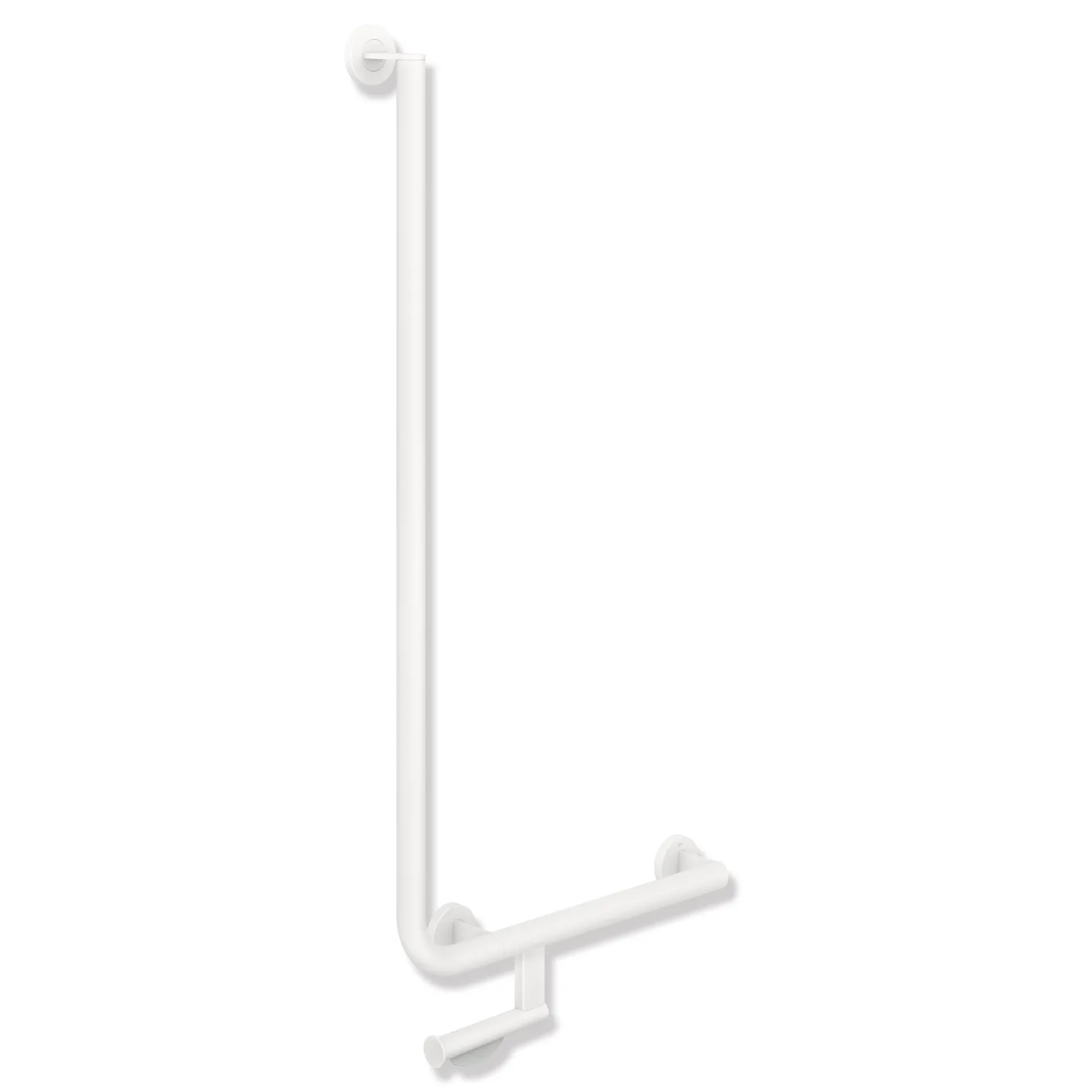 Winkelgriff, d:32/32, PRH, A1:1000, W1:500, li, plvb weiß tiefmatt Winkelgriff, d:32/32, PRH, A1:1000, W1:500, li, plvb weiß tiefmatt