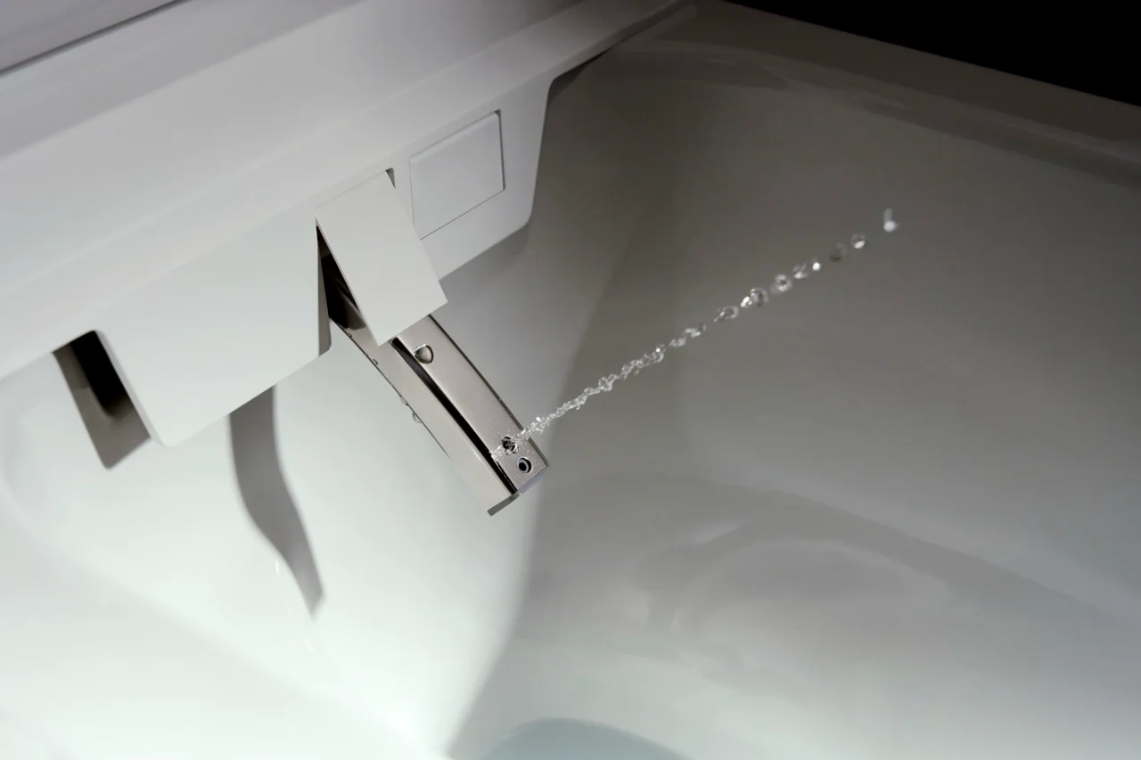 Hansgrohe LavaPura Element S Wand-Dusch-WC Komplettset, weiß, AquaHelix Flush, SmartClean, HygieneEffect Hansgrohe LavaPura Element S Wand-Dusch-WC Komplettset, weiß, AquaHelix Flush, SmartClean, HygieneEffect