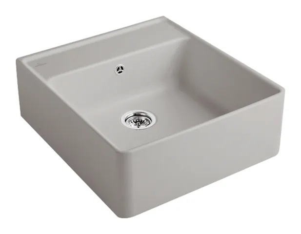 Villeroy & Boch Küchenspülbecken „Spülstein“ 595 × 630 × 220 mm in Fossil Villeroy & Boch Küchenspülbecken „Spülstein“ 595 × 630 × 220 mm in Fossil