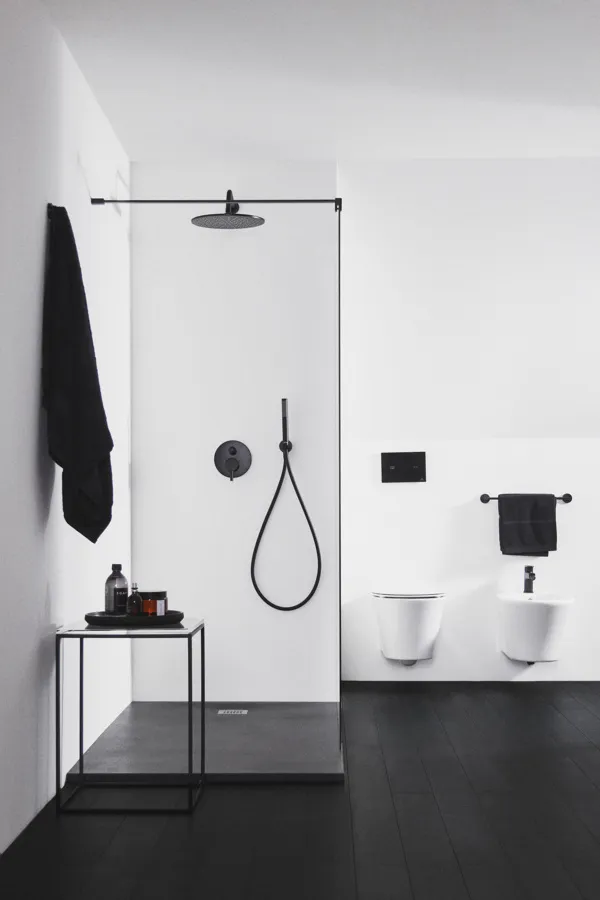 Ideal Standard Bidetarmatur Cerafine O, Ausladung 127mm, Silk Black