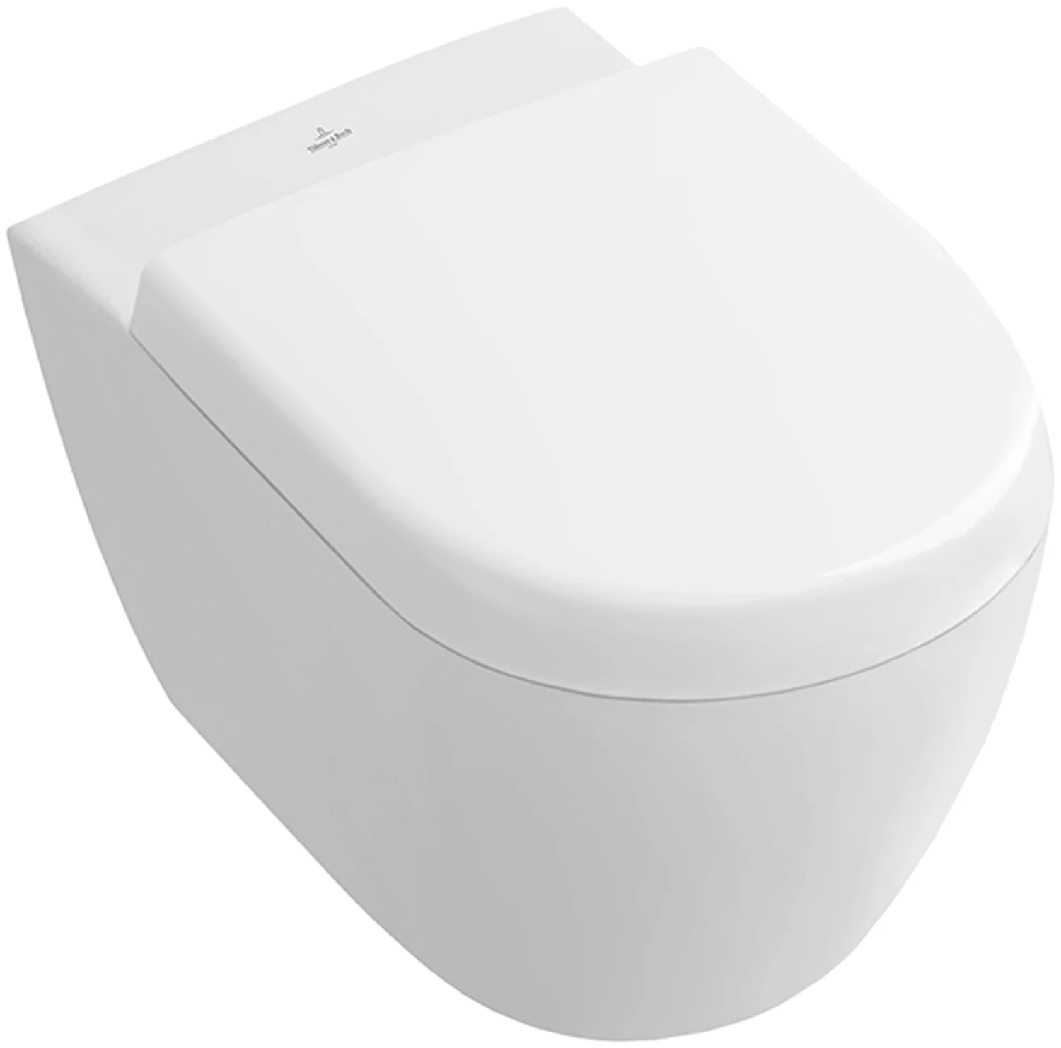 Villeroy & Boch Subway 2.0 Tiefspül-WC wandhängend, Oval, weiß Villeroy & Boch Subway 2.0 Tiefspül-WC wandhängend, Oval, weiß