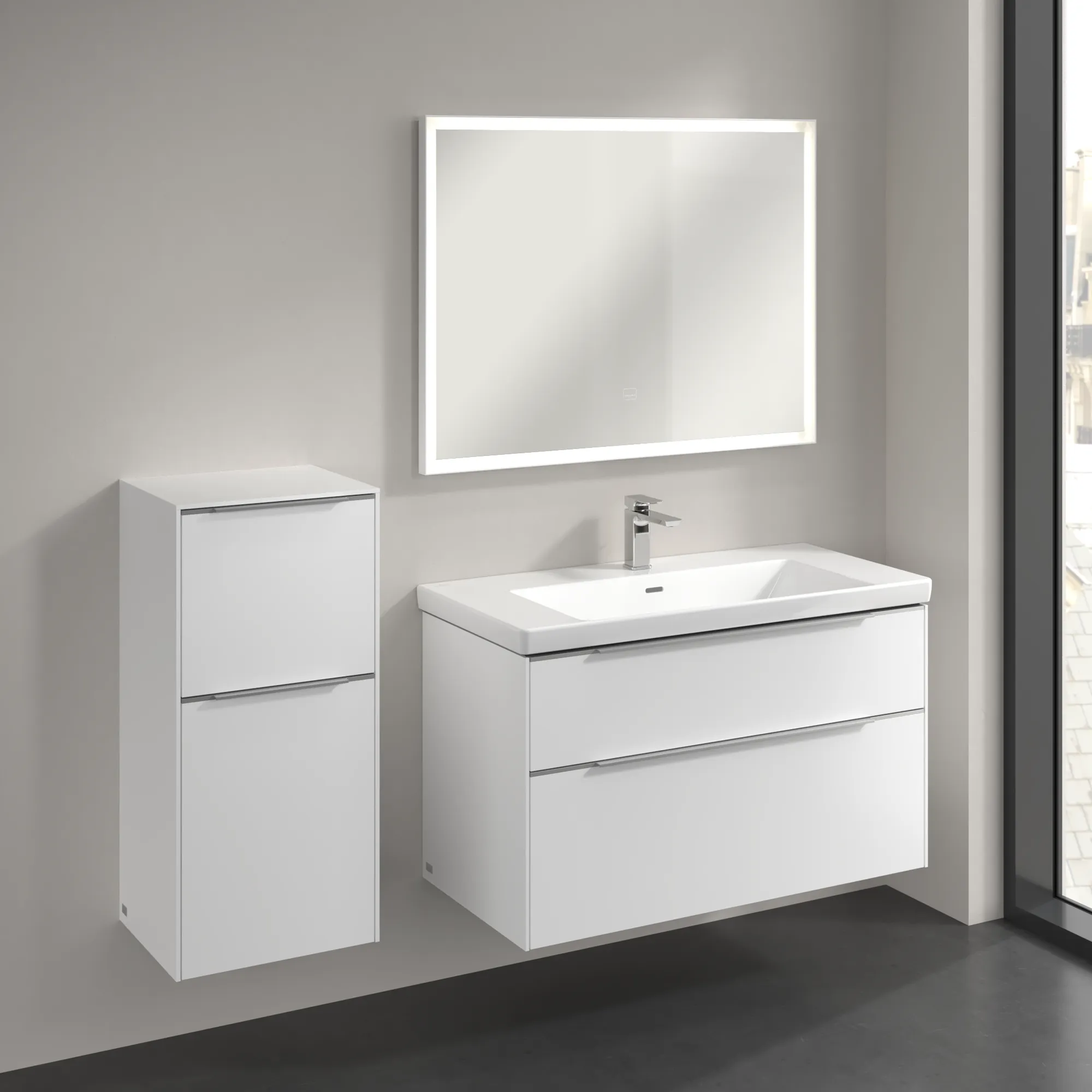 Villeroy & Boch Subway 3.0 Seitenschrank C59400, 400 x 860 x 362 mm, links