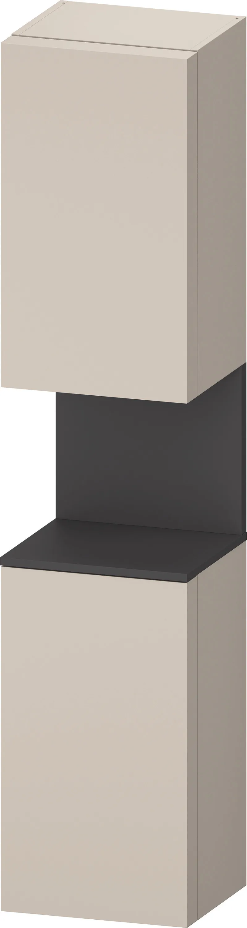 Duravit Hochschrank „Qatego“ 40 × 176 × 36 cm, mit Beleuchtung
