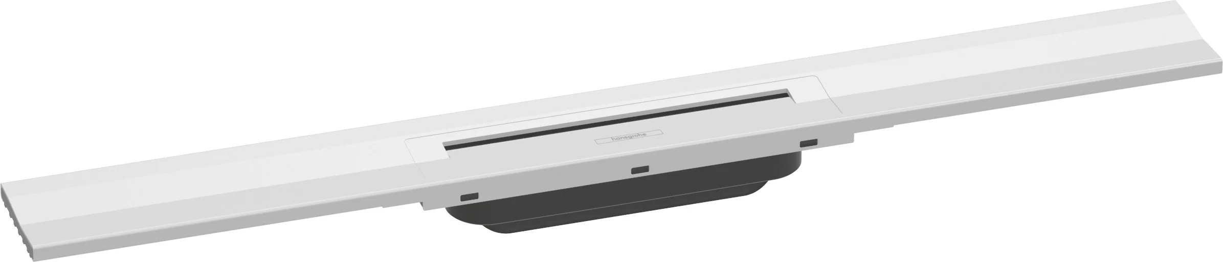 Hansgrohe RainDrain Flex Duschrinne 700 mm, wandangebunden, höhenverstellbar, Edelstahl V2A, bis zu 60 l/min Ablaufleistung