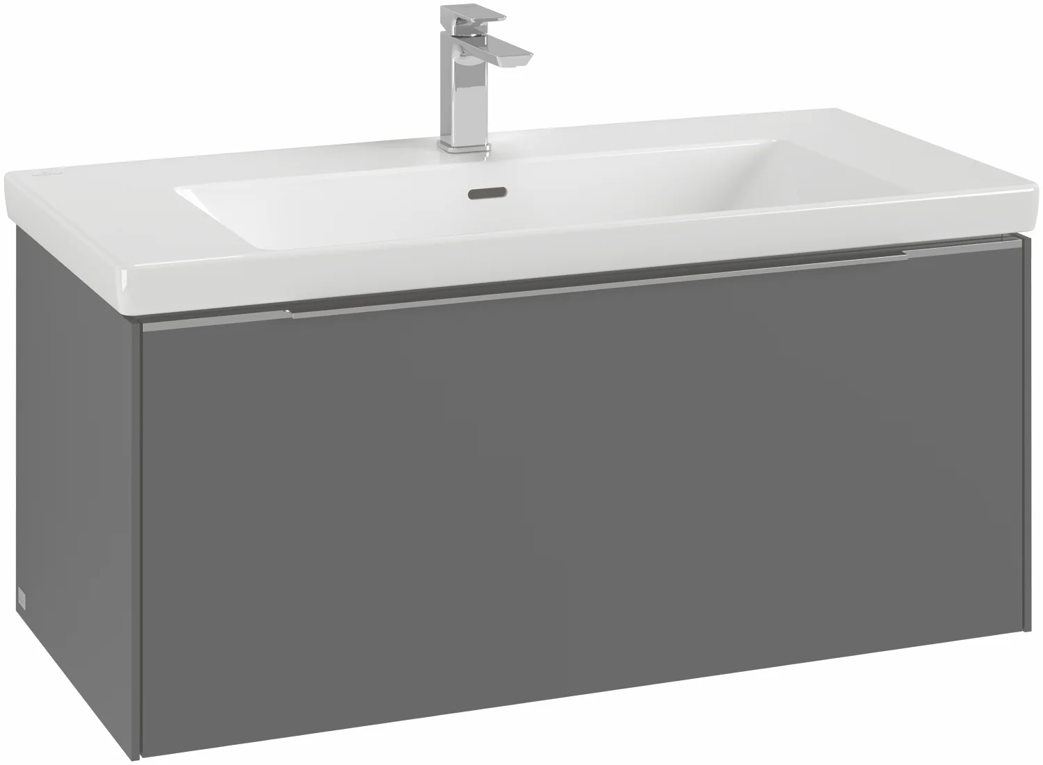 Villeroy & Boch Subway 3.0 Waschbeckenunterschrank C56900, Graphite