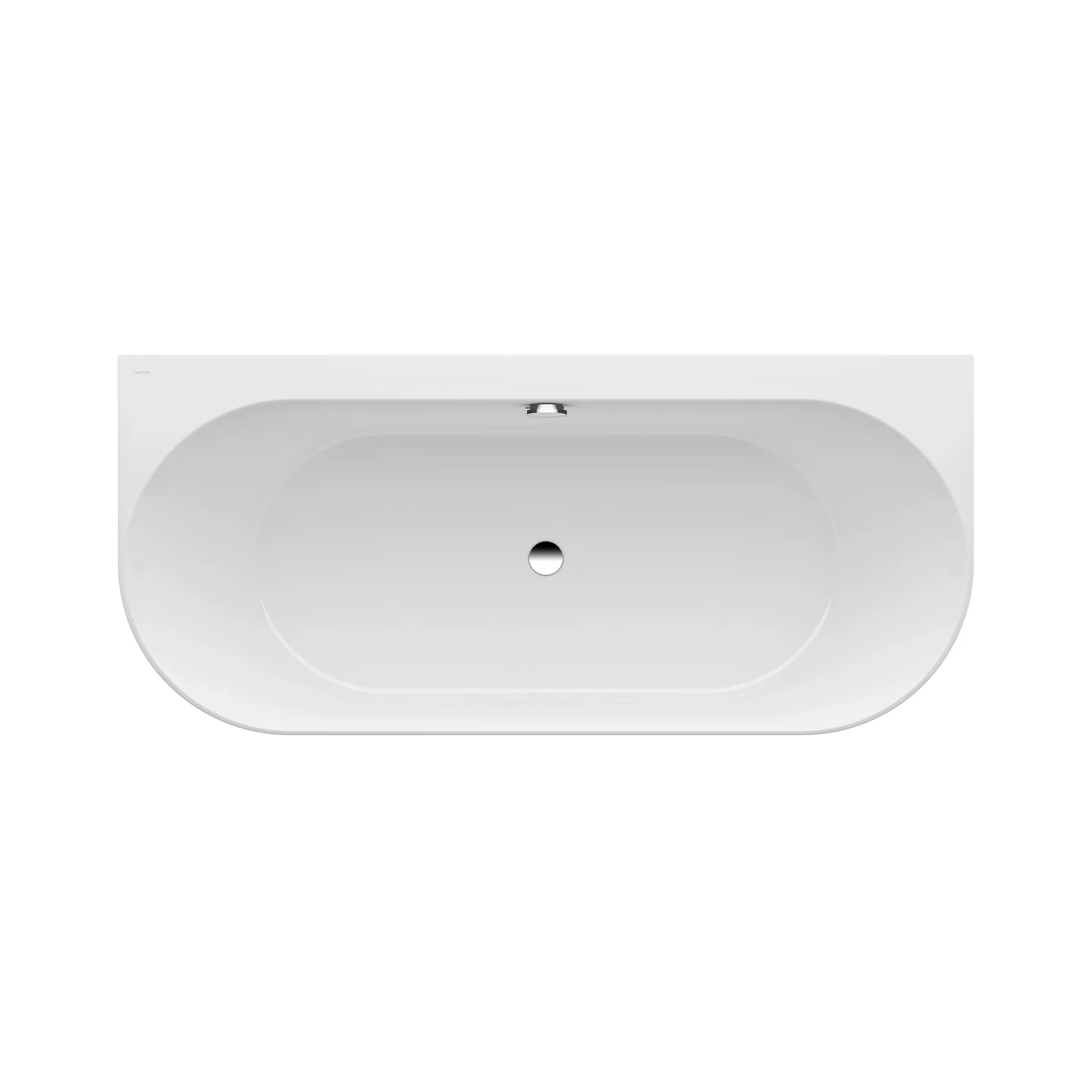 Laufen Badewanne „PRO“ vorwand 180 × 80 cm, mittig