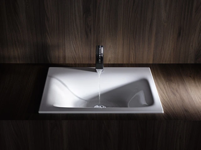 Einbauwaschtisch „BetteLux“, ohne Überlauf, ohne Hahnlochbohrung 60 × 49,5 cm in Pergamon Einbauwaschtisch „BetteLux“, ohne Überlauf, ohne Hahnlochbohrung 60 × 49,5 cm in Pergamon