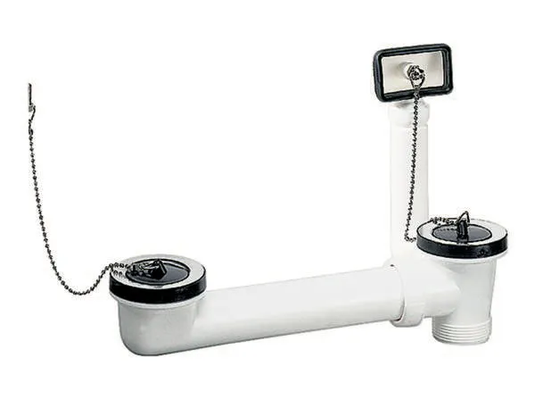 Ab- und Überlauf-Set 024 U, 2 Ketten, 1 1/2″