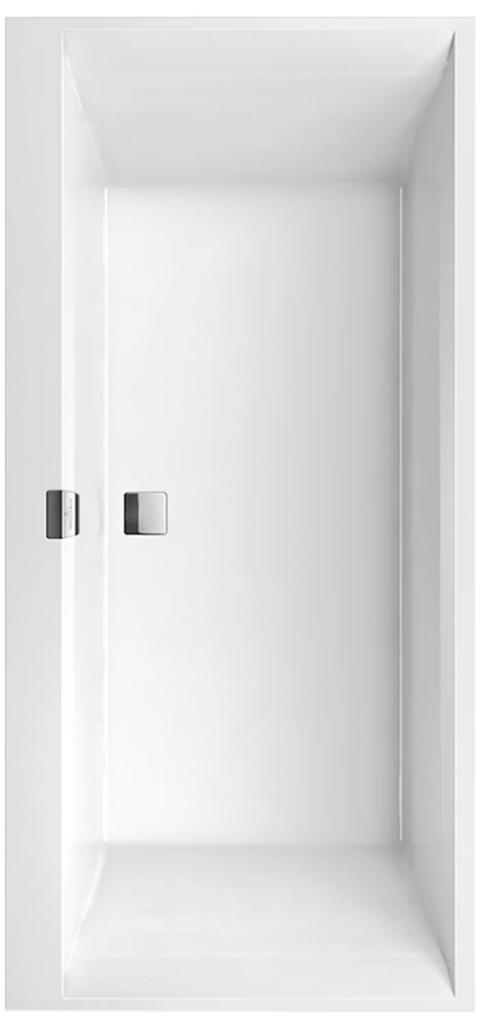 Villeroy & Boch Squaro Edge 12 Badewanne Rechteck Stone White
