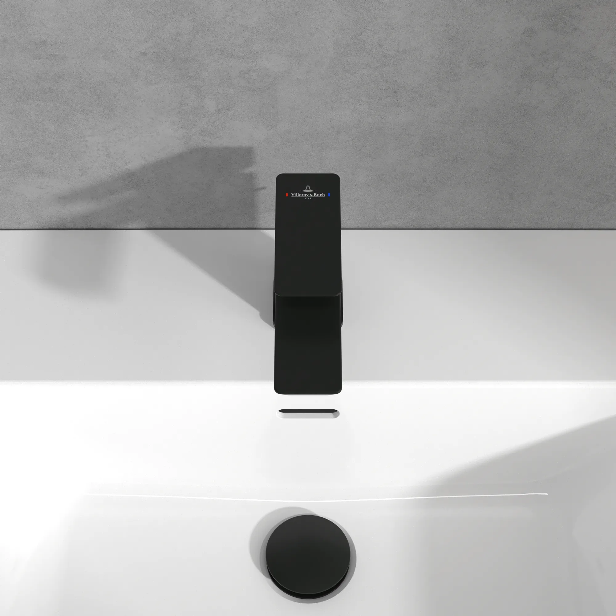 Einhand-Waschtischarmatur „Subway 3.0“ 15,4 cm Ausladung 112 mm in Matt Black Einhand-Waschtischarmatur „Subway 3.0“ 15,4 cm Ausladung 112 mm in Matt Black