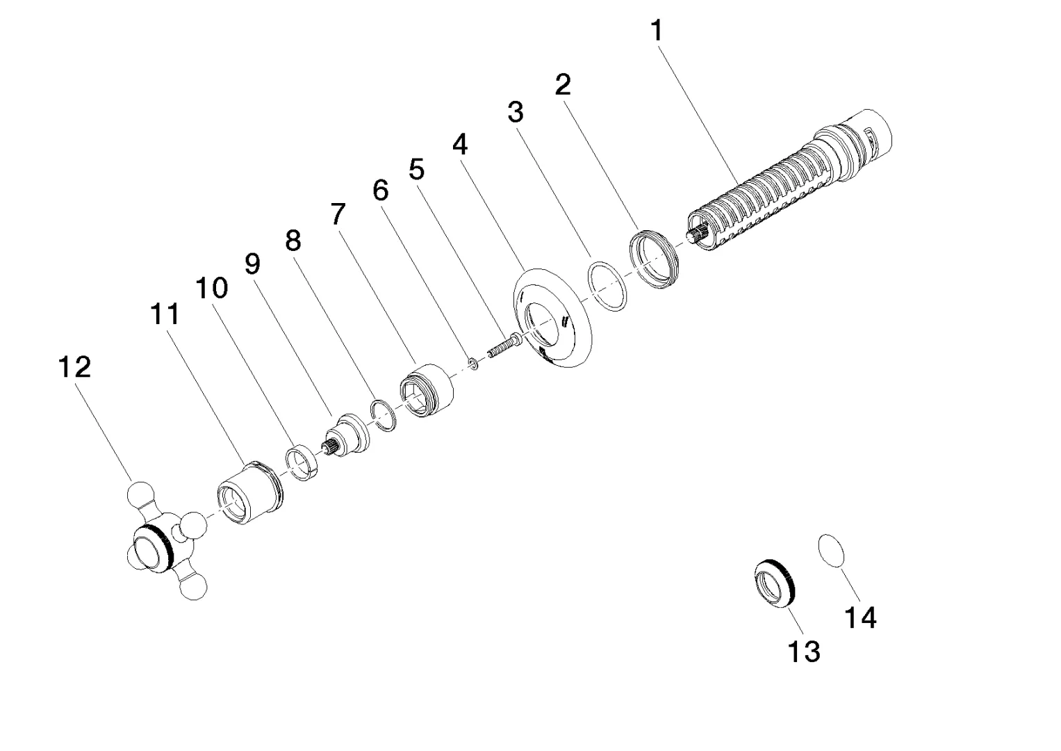UP-Dreiwege-Umstellung MADISON Chrom 36210361 UP-Dreiwege-Umstellung MADISON Chrom 36210361