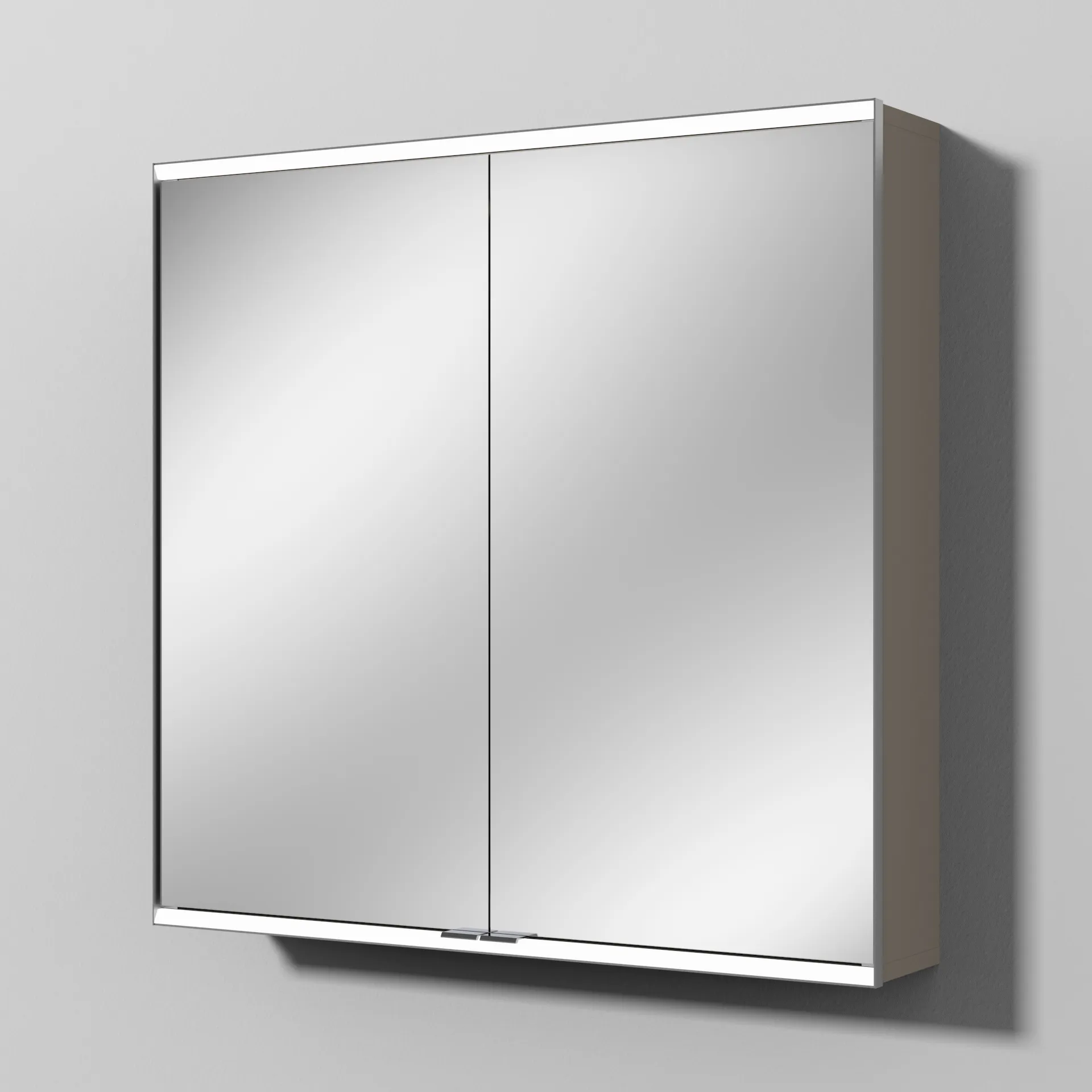 Sanipa Spiegelschrank „Marie“ 808 × 785 × 157 mm in Sandgrau (matt), ohne Spiegelheizung Sanipa Spiegelschrank „Marie“ 808 × 785 × 157 mm in Sandgrau (matt), ohne Spiegelheizung